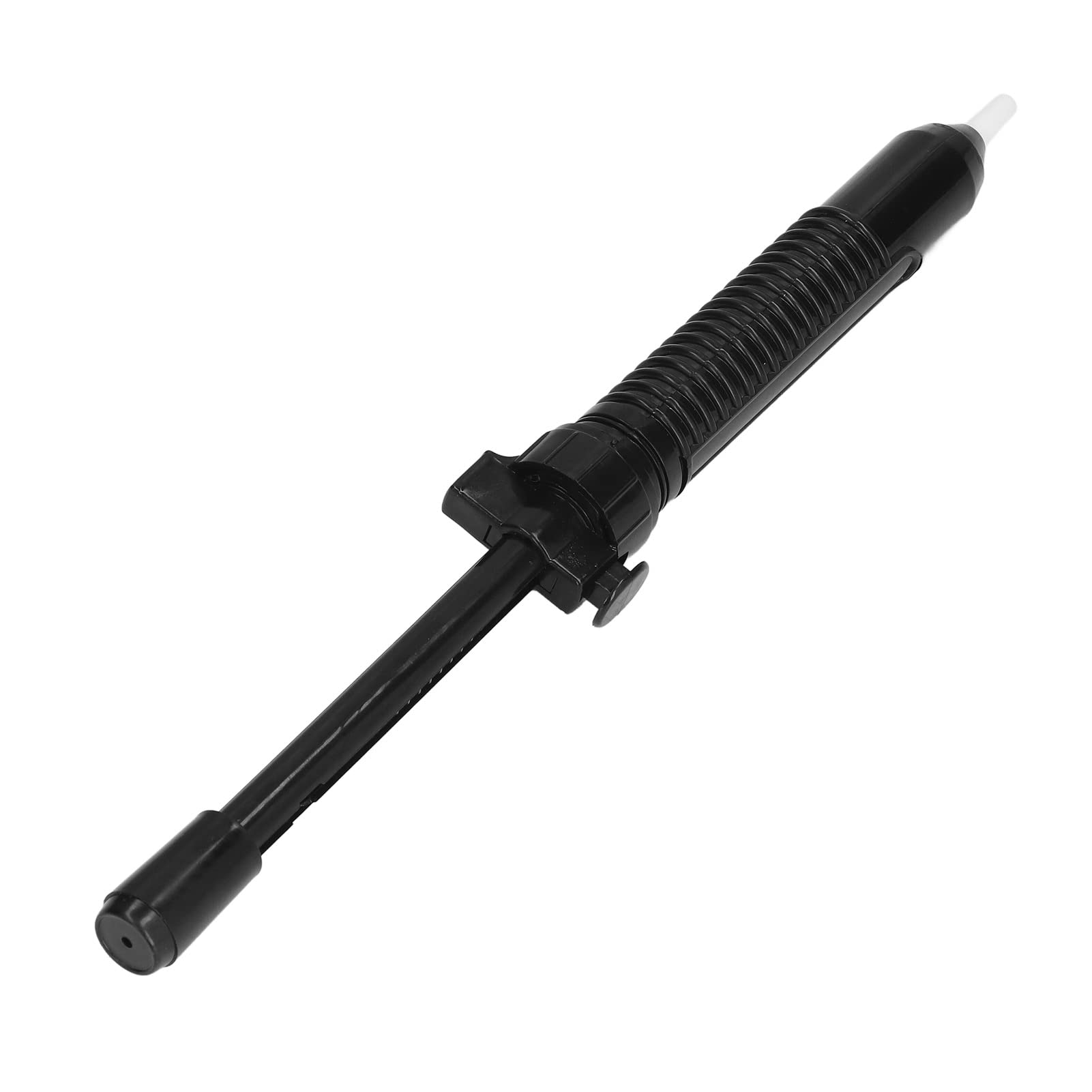 Desoldering Pump - ABS Black Handheld Vacuum Solder Sucker Tool with Non-Slip Grip | Easy Operation for Electronics Repair & PCB Maintenance | Perfect for DIY Projects & Professional Use