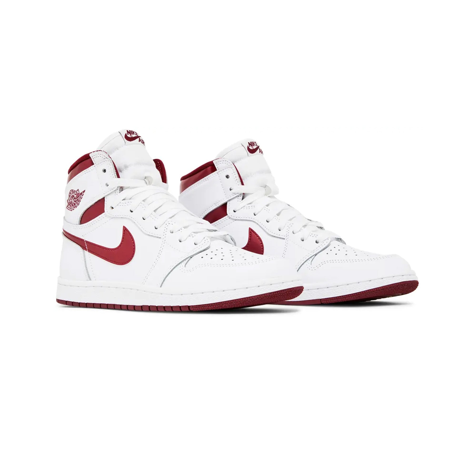 Air Jordan 1 Retro High '85 OG 'Metallic Burgundy' Sneakers (2024) - Men's Basketball Shoes for Streetwear & Casual Fashion