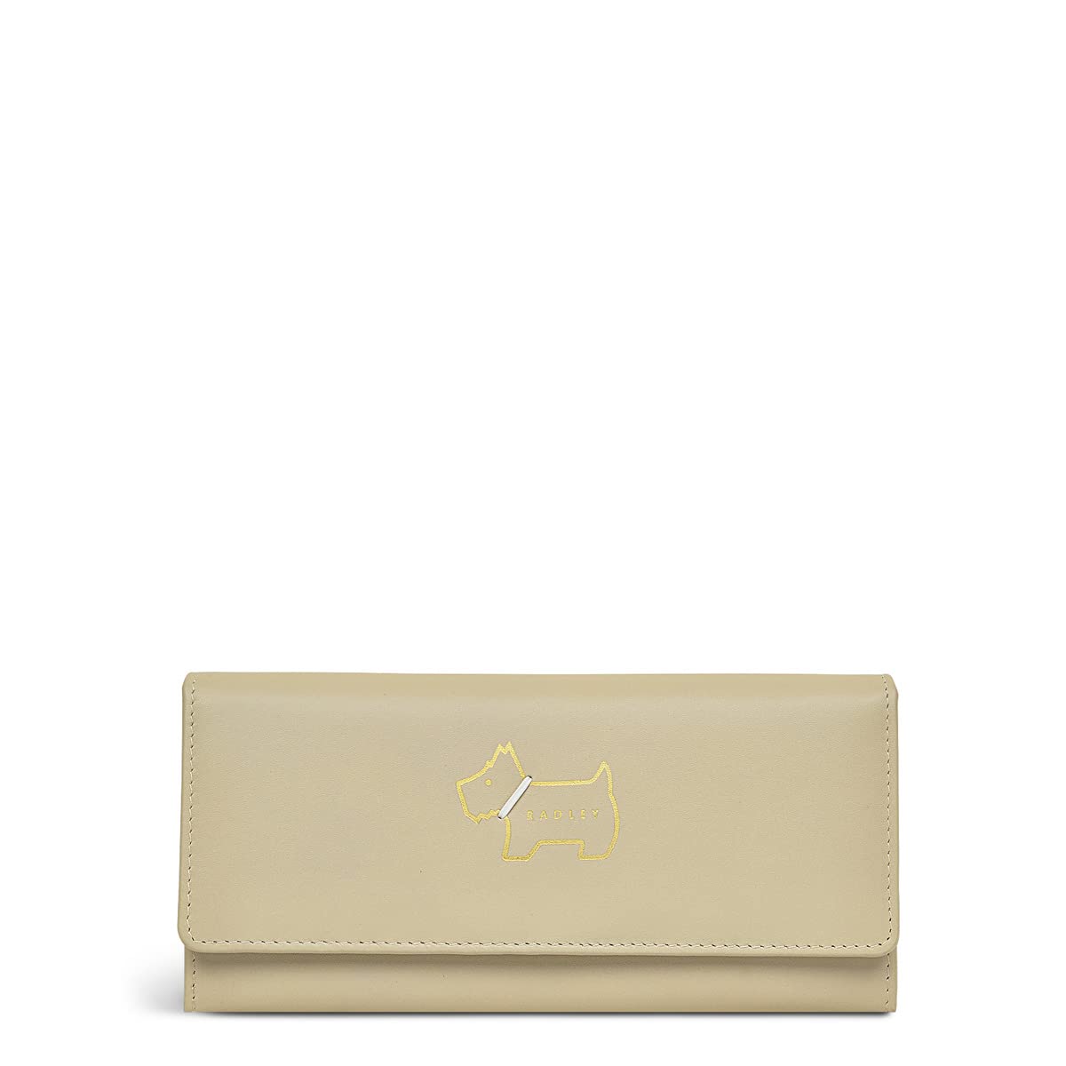 Radley London Heritage Dog Outline Large Flapover Wallet - Stylish Leather Card Holder for Women, Perfect for Everyday Use & Travel Accessories