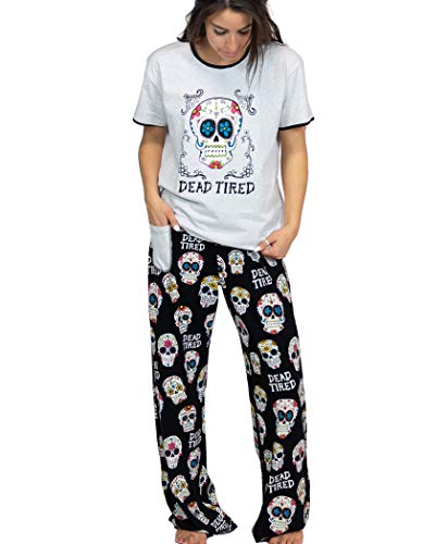 Dead Tired Womens Pj Set