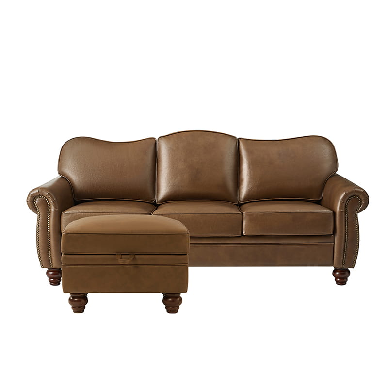 Amelia 2-Piece Living Room Furniture Set - Sofa & Loveseat (Multiple Styles Available) - Perfect for Small Spaces & Cozy Apartments