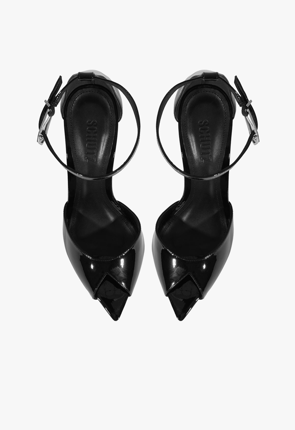 Lena Patent Leather High Heel Pumps for Women - 24mm Heel Height, Stylish & Comfortable (Model S2200700350003) - Perfect for Office, Party, Wedding & Evening Events