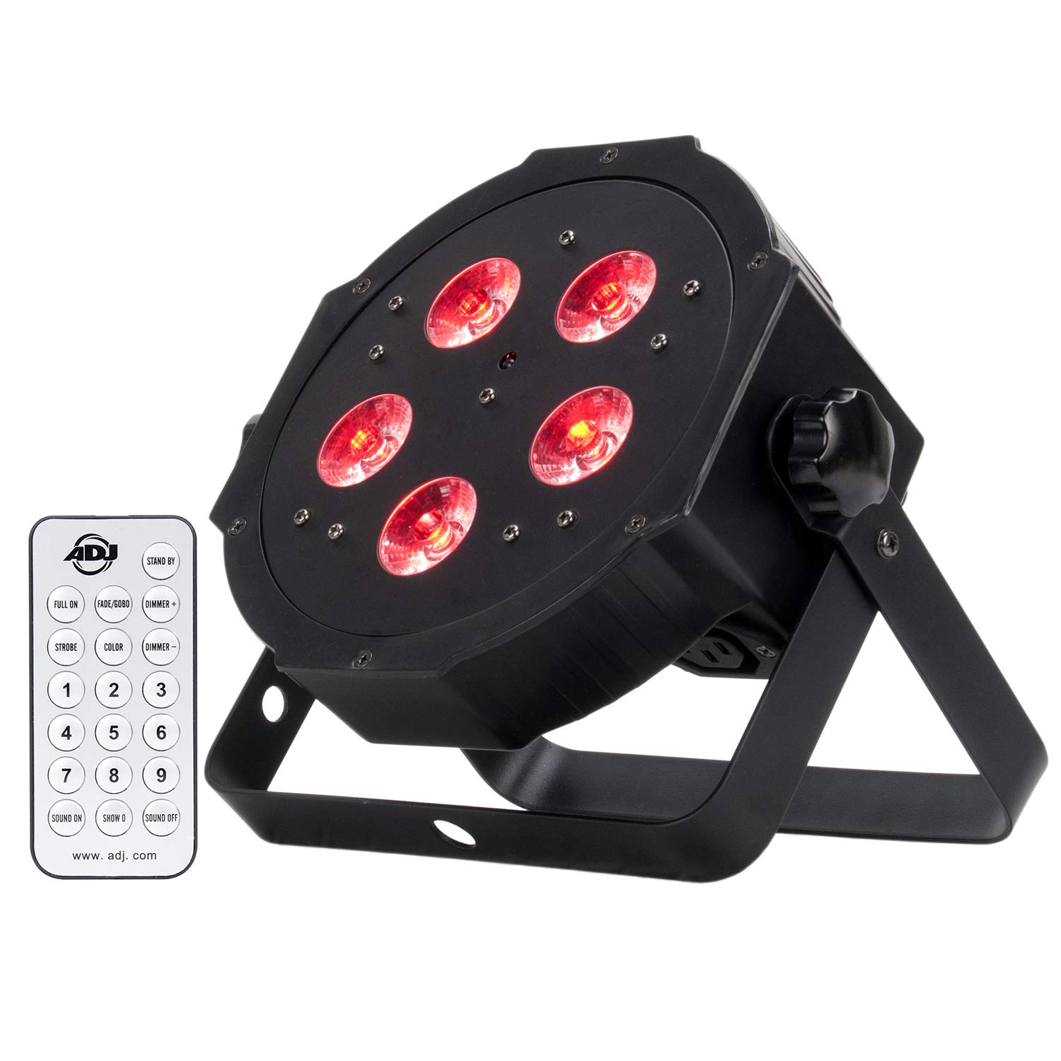 ADJ Mega Hex Par LED Stage Light - Professional RGBWAUV Lighting for DJ, Concert & Event Stage Effects