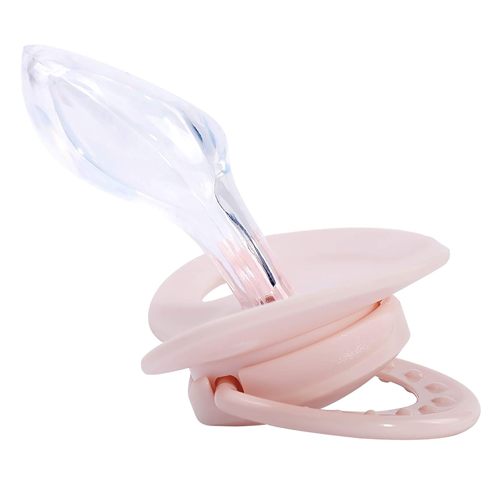 Littleforbig SmallShield Pacifier - Cute Pink Pacifier for Adults & ABDL - Perfect for Age Play, Cosplay, and Comforting Scenes