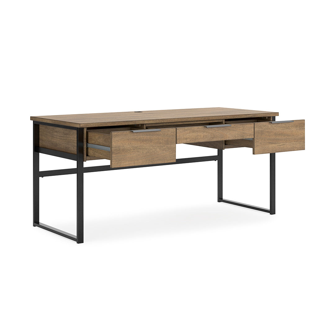 Montia Desk - Modern Minimalist Writing Desk for Home & Office - Perfect for Work, Study, and Creative Spaces