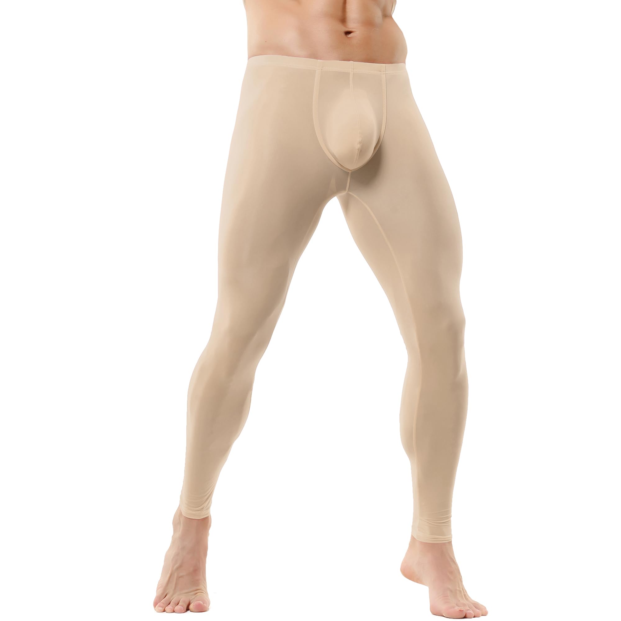 Men's Compression Long Pants - Skinny Sports Trousers for Workout, Fitness & Gym - Moisture-Wicking Leggings for Running, Yoga & Training