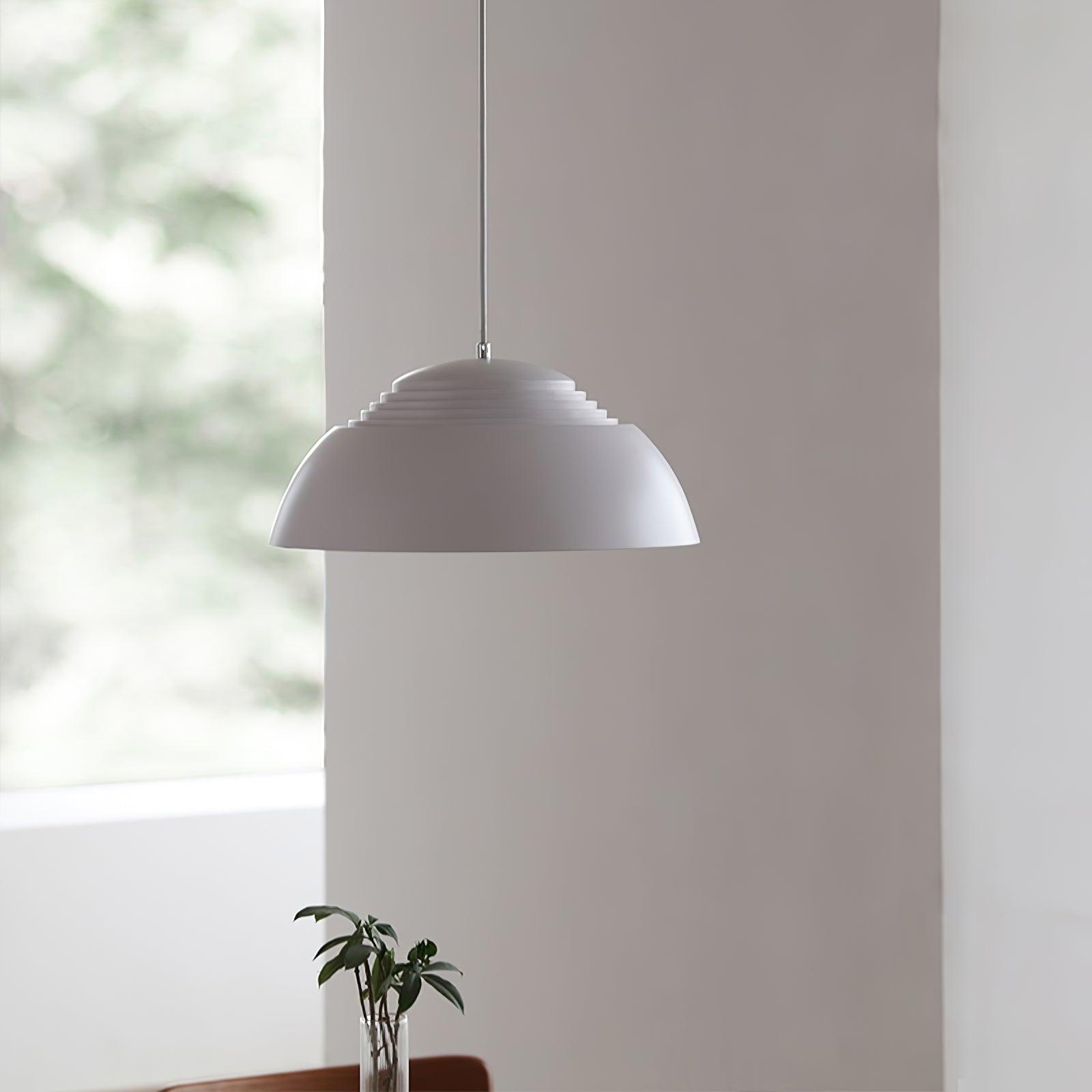 Modern Pendant Lamp with Fabric Shade - Stylish Ceiling Light for Living Room, Bedroom, or Dining Room Decor