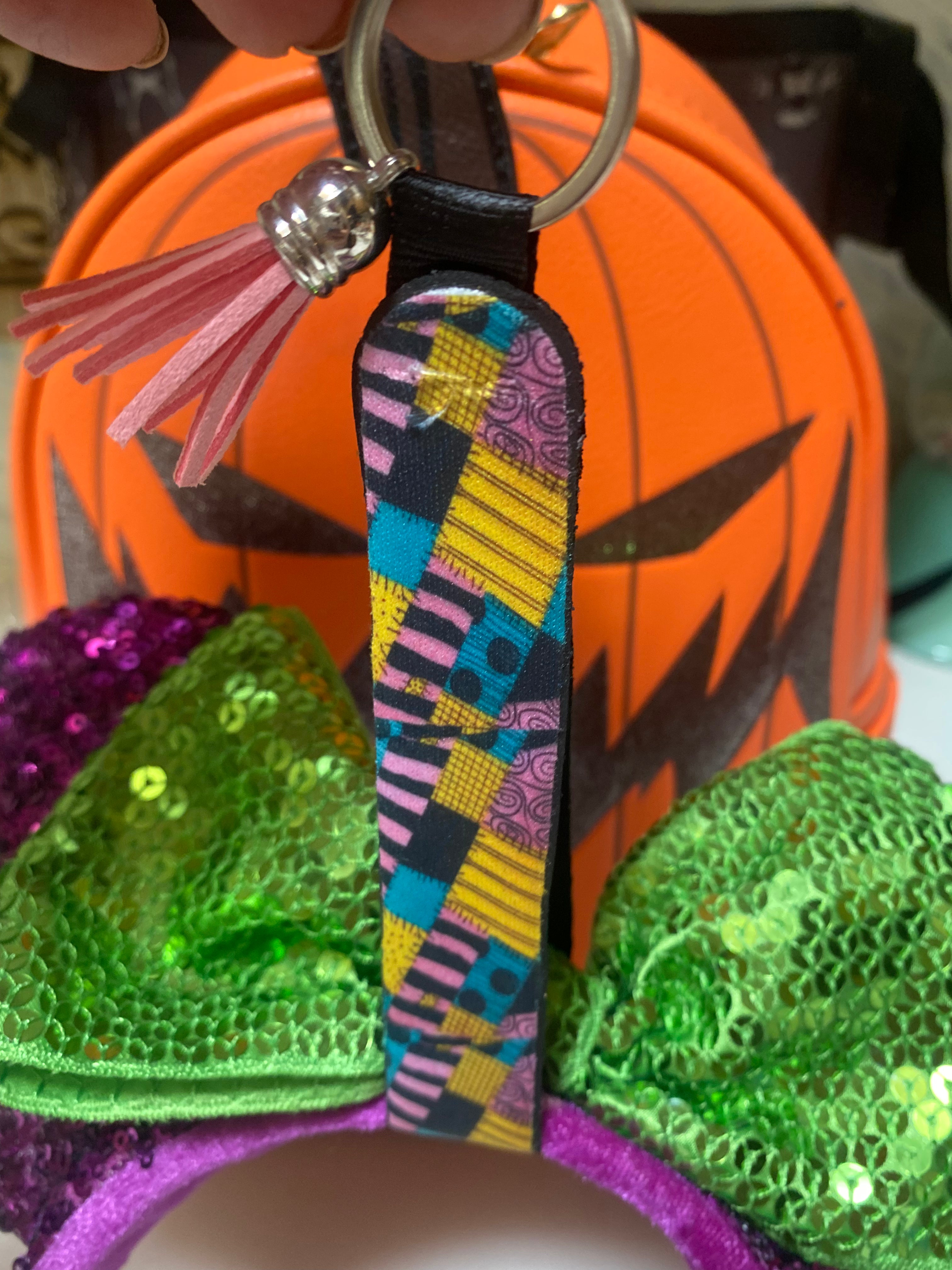 Sally Dress Wristlet Keychain - Stylish Handbag Accessory for Women | Perfect for Keys, Wallets & Everyday Essentials | Great Gift Idea for Friends & Family