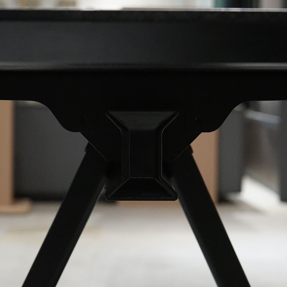 Premium DOLAN 3.6M Black Concrete Conference Table - Modern Boardroom Meeting Table for Office, Executive Meetings & Professional Workspaces