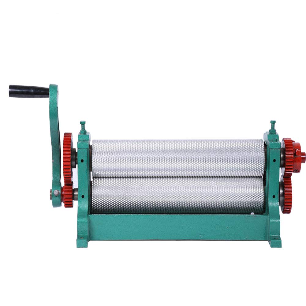 Premium Beeswax Comb Foundation Roller - 86x310mm Manual Beehive Roller Mill with 4.8mm Cell Size | Beekeeping Equipment for Honeycomb Making & Hive Maintenance | Perfect for DIY Beekeepers & Apiary Professionals