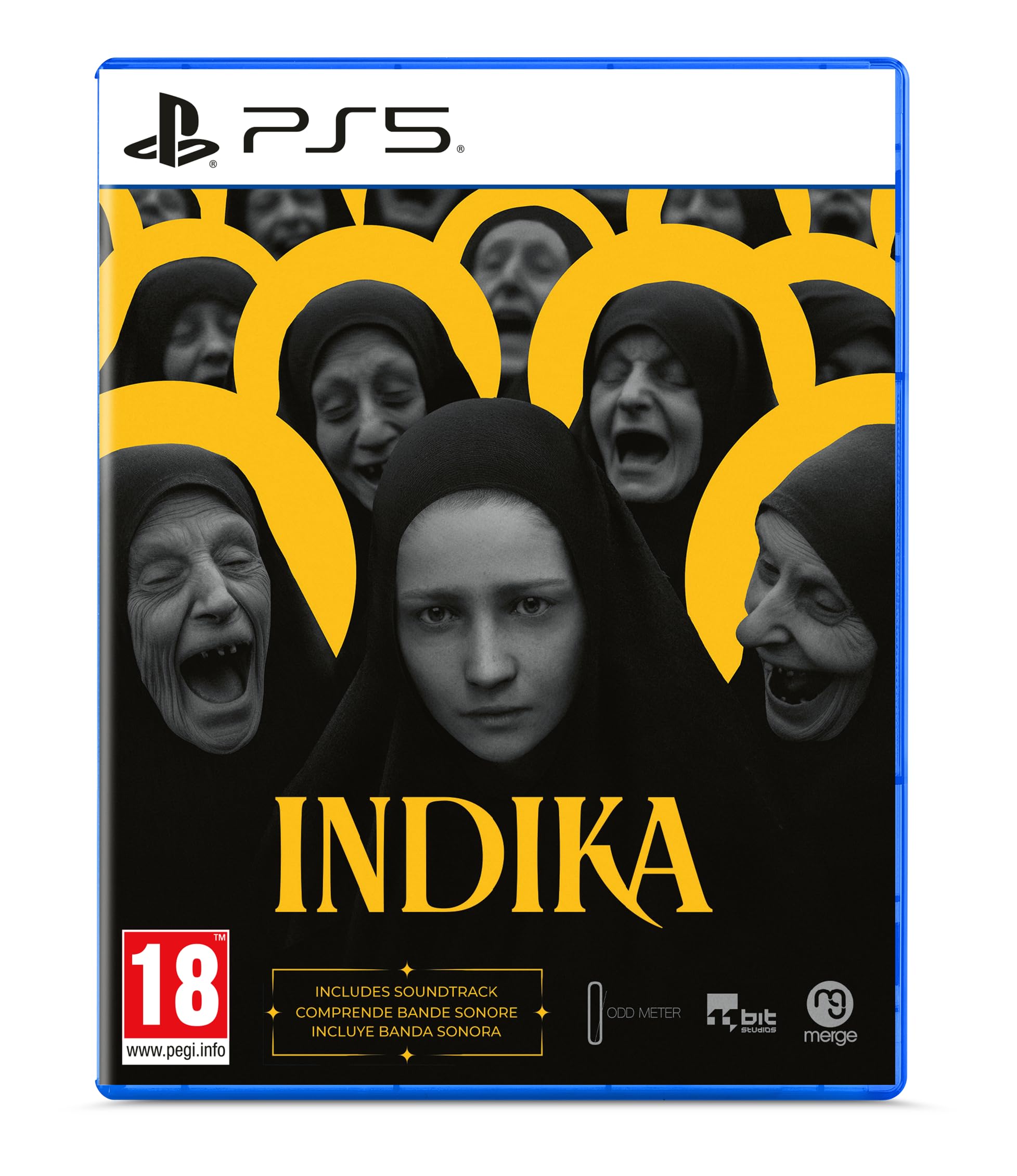 Indika PS5 Game - Psychological Horror Adventure for PlayStation 5 | Explore Dark Mysteries & Moral Choices | Perfect for Horror Fans & Story-Driven Gamers