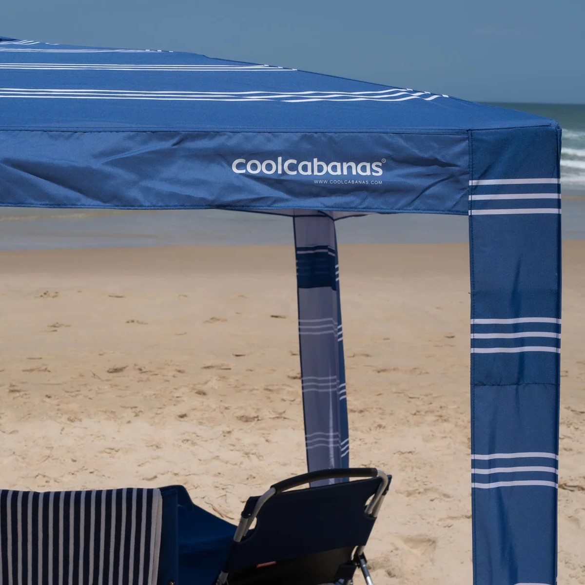 Cool Cabana Beach Tent - Portable Sun Shelter for Outdoor Camping, Picnics & Beach Days - UPF 50+ UV Protection, Lightweight & Easy Setup