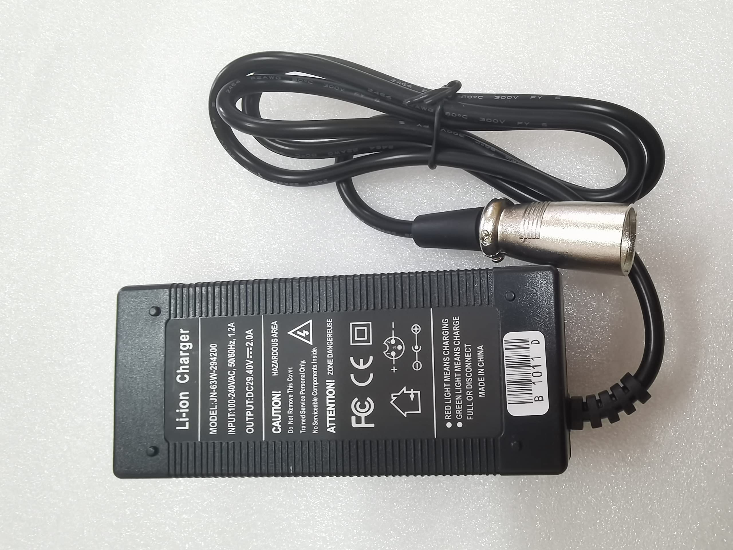 24V 2A Lithium Battery Charger for Power Wheelchair - Fast Charging, Safe & Reliable - Perfect for Home, Hospital, and Outdoor Mobility Use