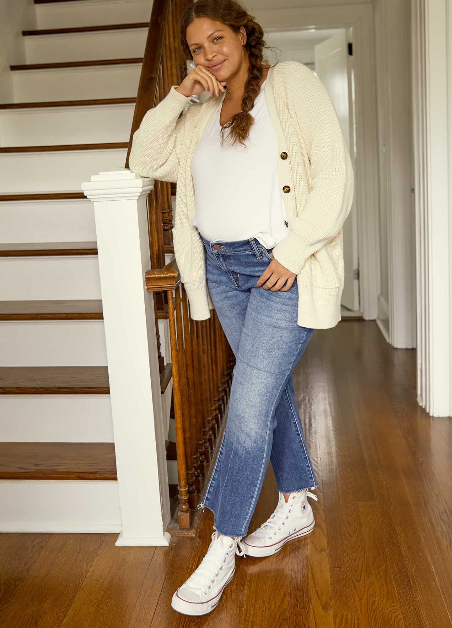 Best Stretchy Maternity Jeans for Pregnant Women - Comfortable High Waist Denim Pants for Pregnancy & Postpartum - Perfect for Work, Casual Wear & Everyday Comfort