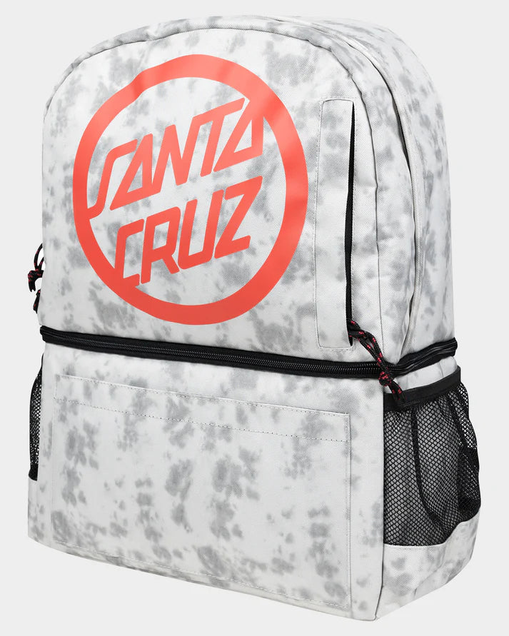 Santa Cruz Bold Ring Dot Backpack - Stylish & Durable Laptop Backpack for School, Work & Travel - Perfect for Students, Professionals & Commuters