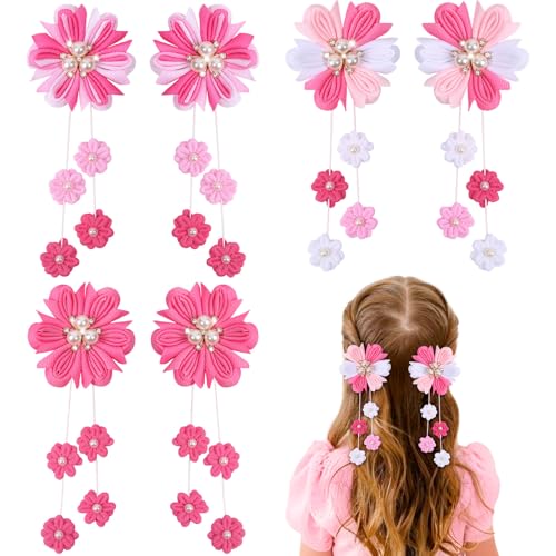 Flower Bows-Pink