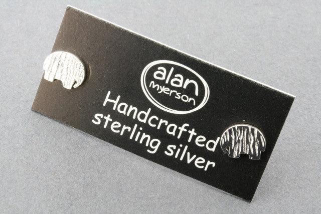 Baby Elephant Textured Stud Earrings - Cute Animal Jewelry for Women & Girls - Perfect for Gifts, Parties & Everyday Wear