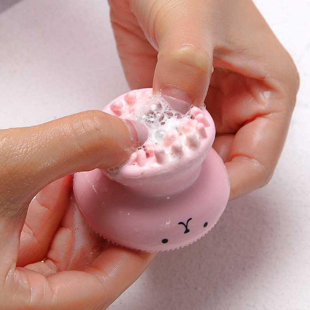 **Octopus Design Silicone Face Cleansing Brush - Deep Pore Cleaner for Exfoliating, Massaging & Makeup Removal | Soft Sponge & Skin-Friendly Silicone | Perfect for Daily Skincare & Spa Routine (1-Pack)**