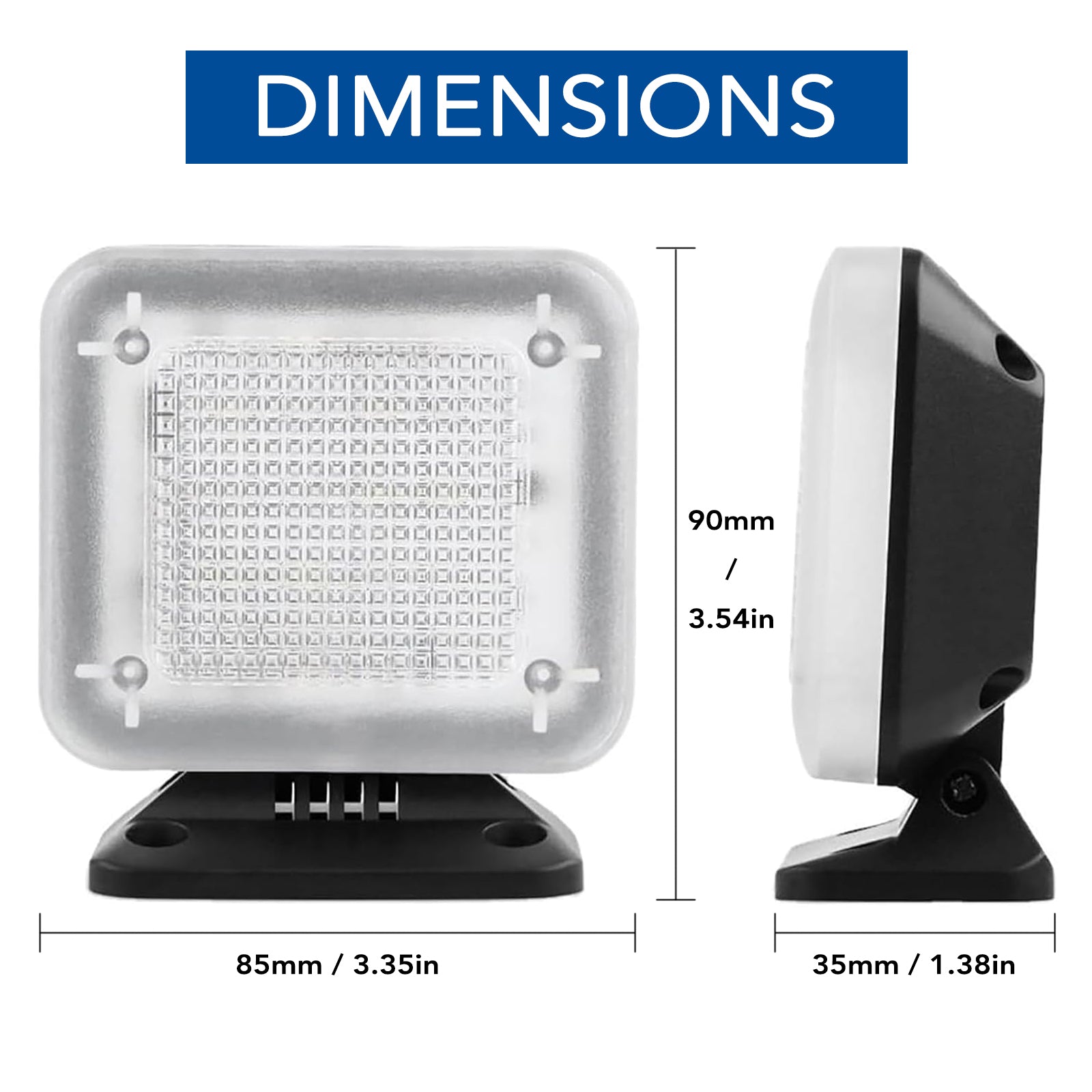 UL Certified Indoor Fake TV Simulator with Extra Bright LED Light & Timer - Perfect for Home Security & Vacation Protection