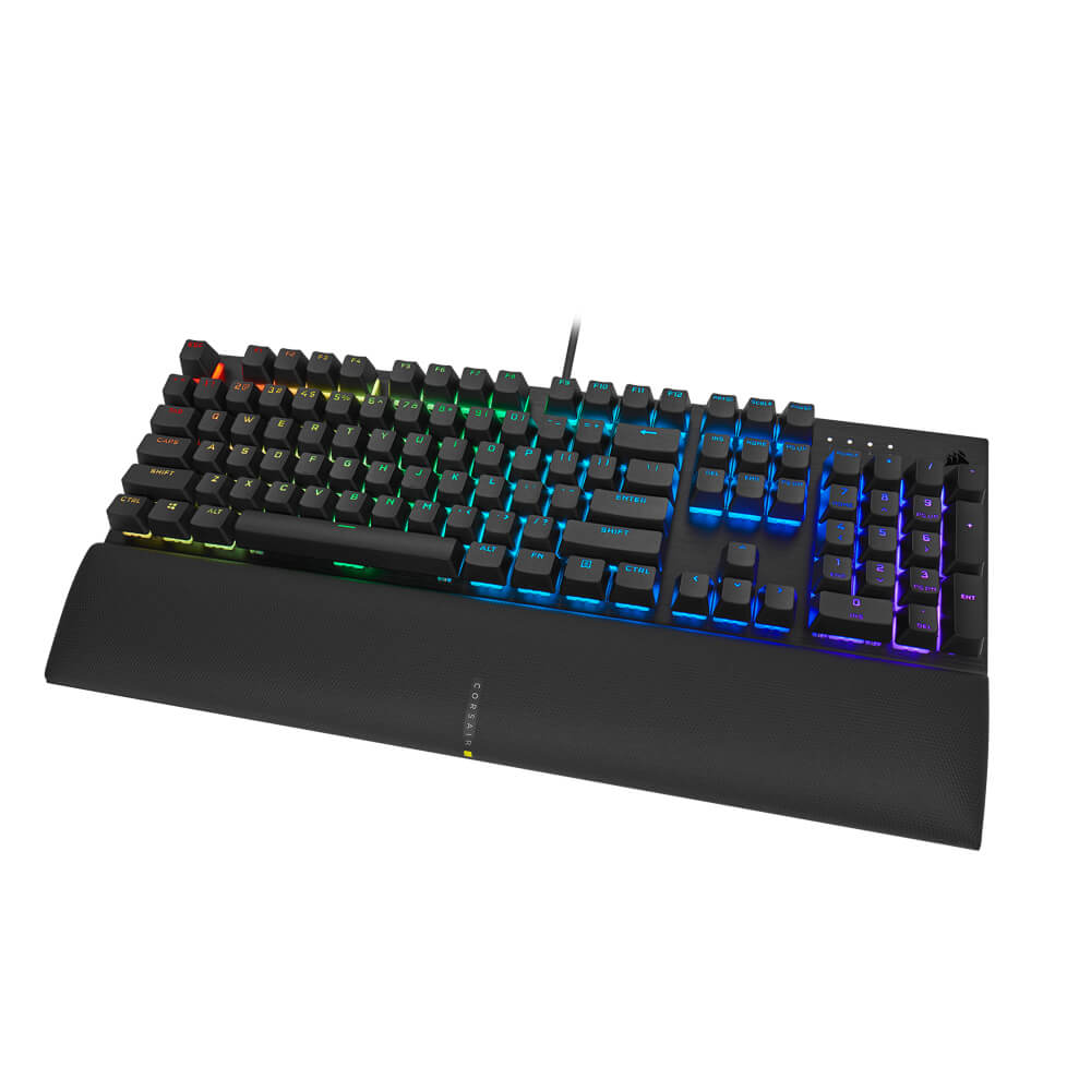 Corsair K60 RGB Pro SE Mechanical Gaming Keyboard with CHERRY VIOLA Switches - Wired USB, RGB Backlit, Ergonomic Design for PC, Mac, PS5, Xbox - Perfect for Gaming, Typing & Office Work