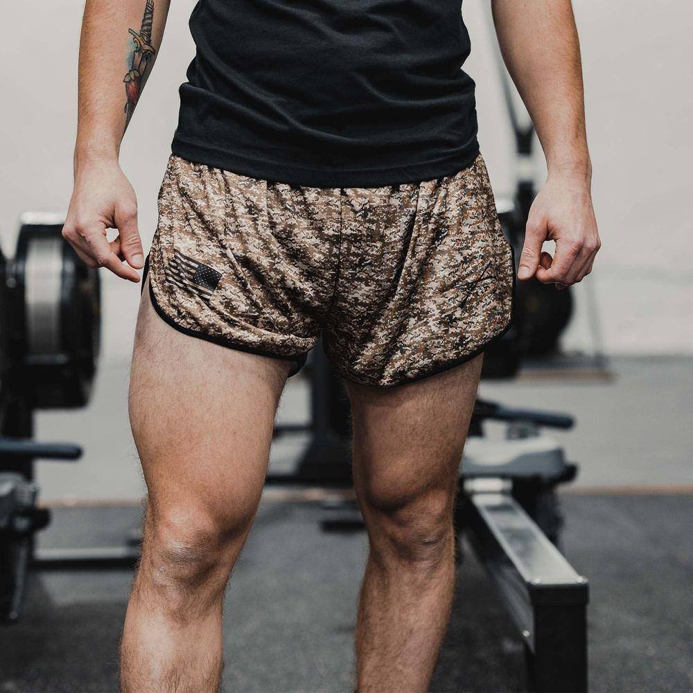 Ranger Panties Men's Performance Underwear - Digital Desert Camo Quick-Dry Moisture-Wicking Boxer Briefs for Military, Hiking & Outdoor Activities