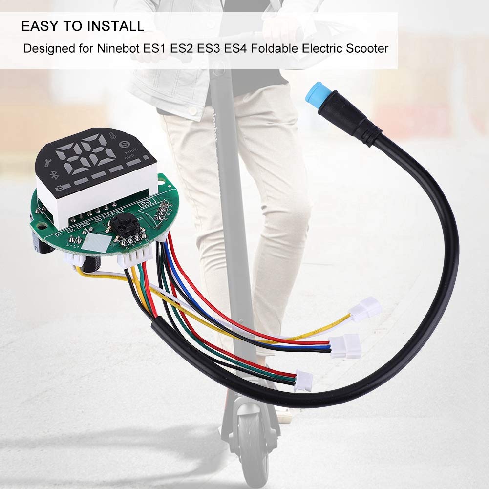 VGEBY Scooter Circuit Board Dashboard for Electric Scooter ES4 - Replacement Control Panel with LCD Display - Perfect for Commuting, Urban Travel & Last-Mile Transportation