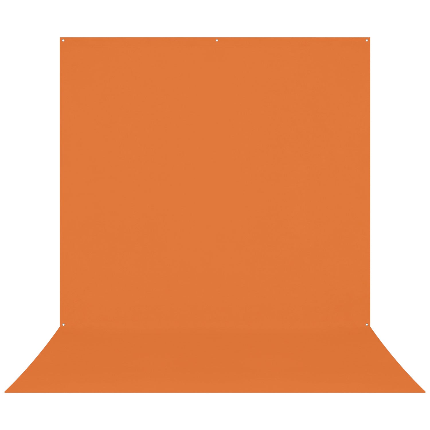 X Drop Pro Wrinkle Resistant Photography Backdrop - Tiger Orange (8' x 13') - Perfect for Studio Shoots, Portrait Photography & Video Backgrounds