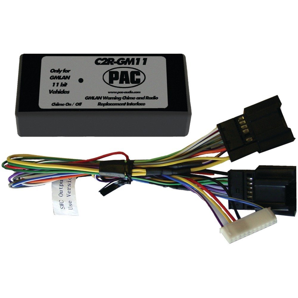 PAC C2R-GM11 11-Bit Radio Replacement Interface for 2007 GM Vehicles Without OnStar System - Car Stereo Installation Accessory | Perfect for Upgrading Factory Radios in Chevy, GMC & Buick Models