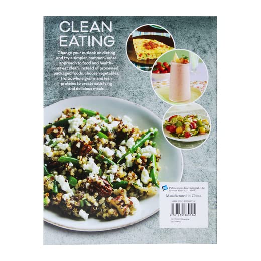 Clean Eating Wholesome Natural Recipes Cookbook - Healthy Cooking Guide for Home Chefs | Easy Nutritious Meals & Wellness Tips | Perfect for Meal Prep, Weight Loss & Family Dinners