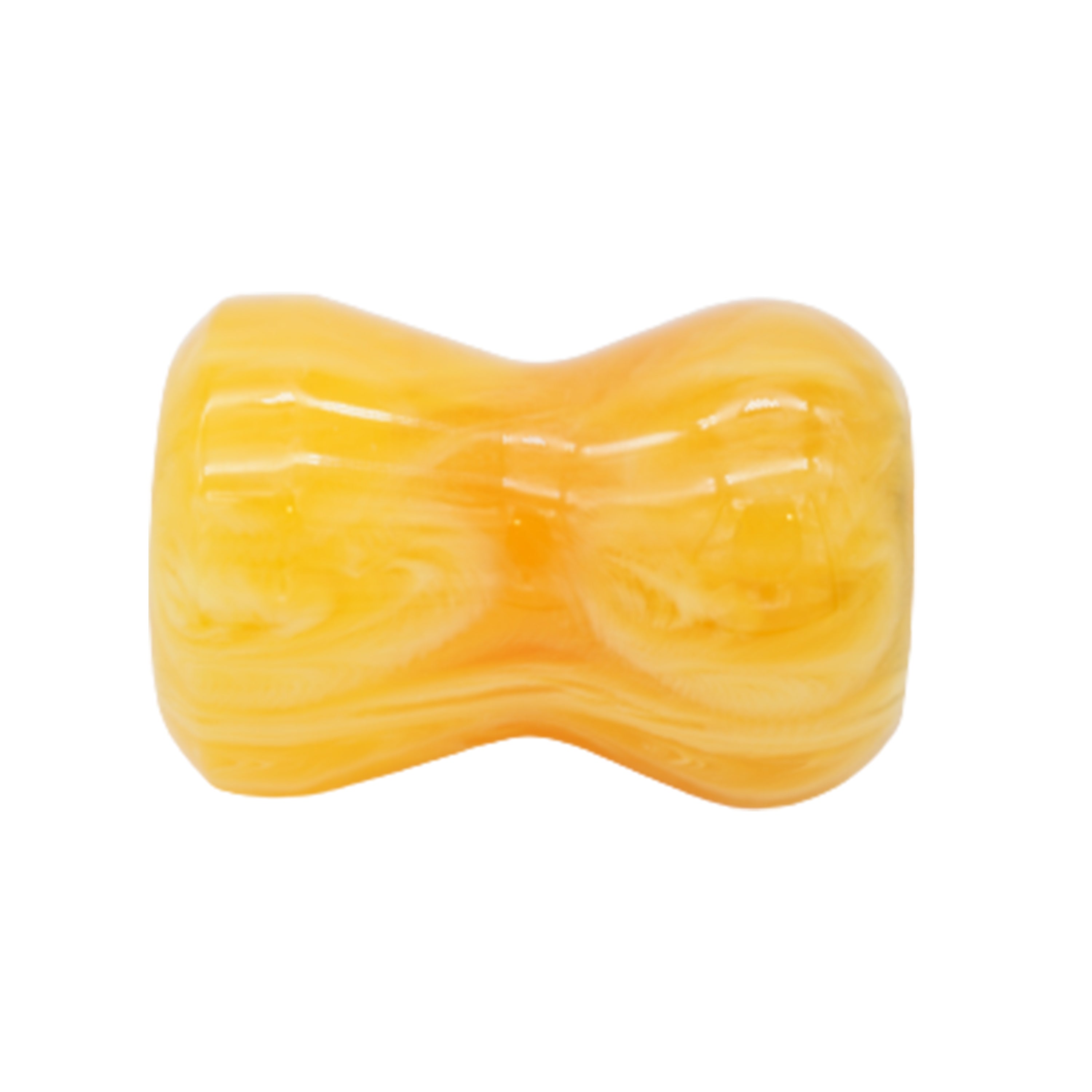 Premium Amber Handcrafted Shaving Brush Handle for Wet Shaving - Fits 24mm & 26mm Knots - Perfect for Traditional Barber Shaving & Luxury Grooming Gifts