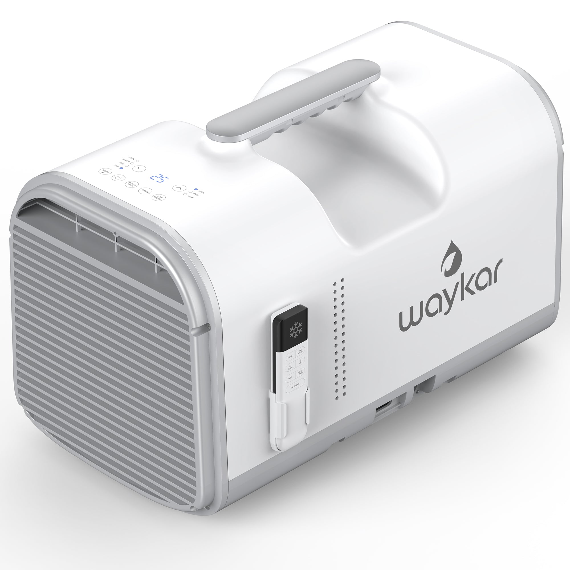 Sitvon 4500BTU Portable Air Conditioner - Compact 3-in-1 AC Unit with Cooling & Fan Modes, Covers 130 Sq.Ft, Low Noise, Remote Control - Perfect for Camping, RV, Tents, Small Rooms & Outdoor Adventures (AC Powered)