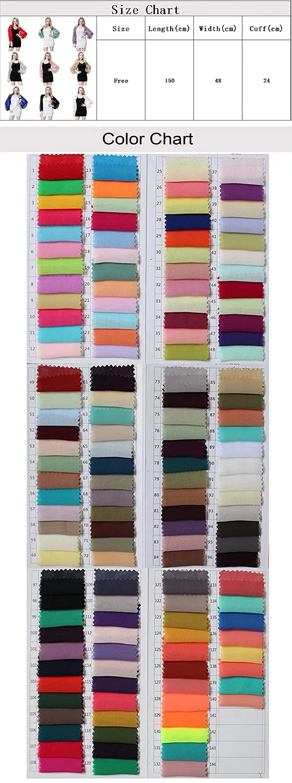 UV Protection Chiffon Shawl & Arm Sleeves - Lightweight Summer Cover Up Scarf Wrap for Women - Perfect for Beach, Outdoor Activities & Sun Protection