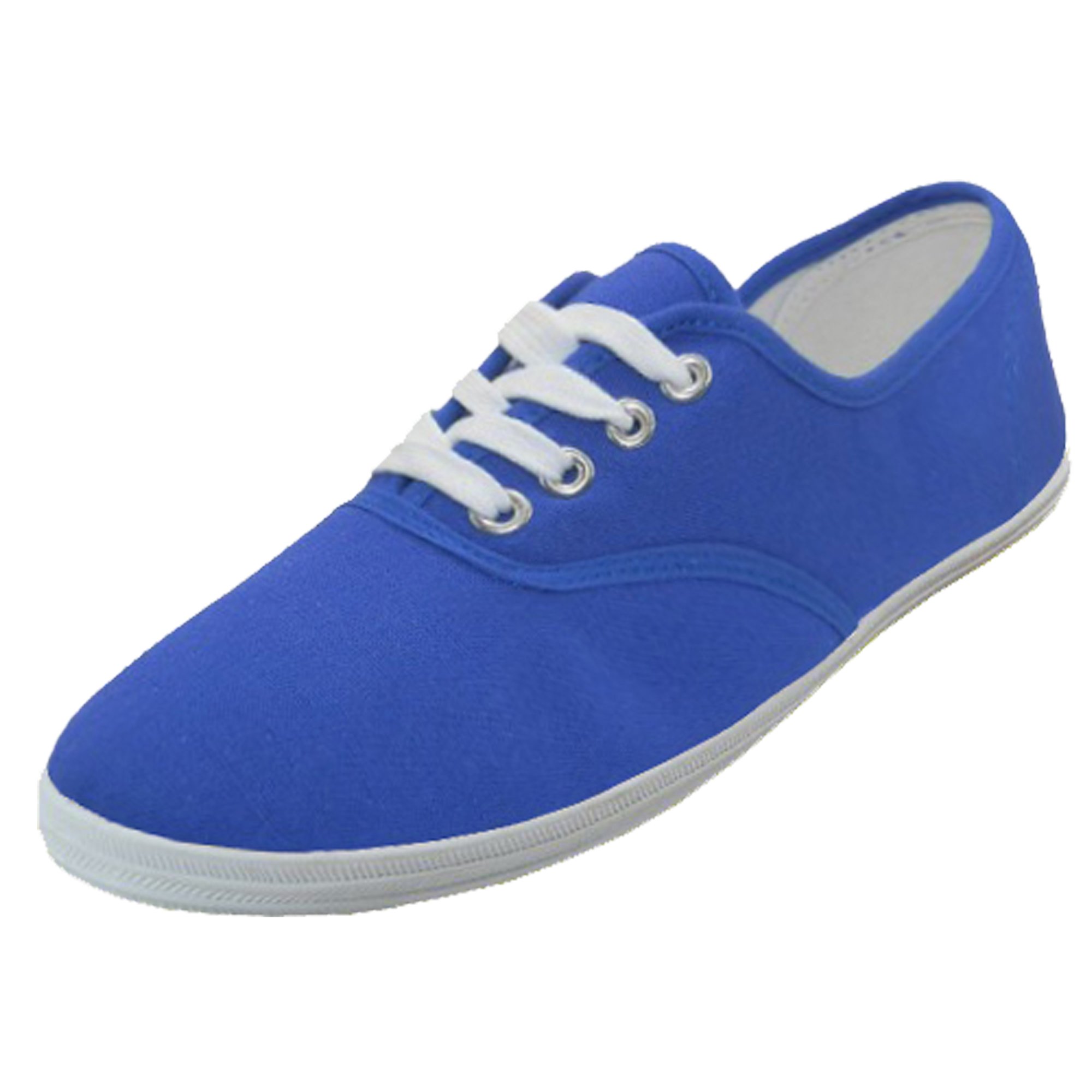 Women's Canvas Lace-Up Sneakers - 18 Stylish Colors for Casual Wear, Walking & Everyday Comfort