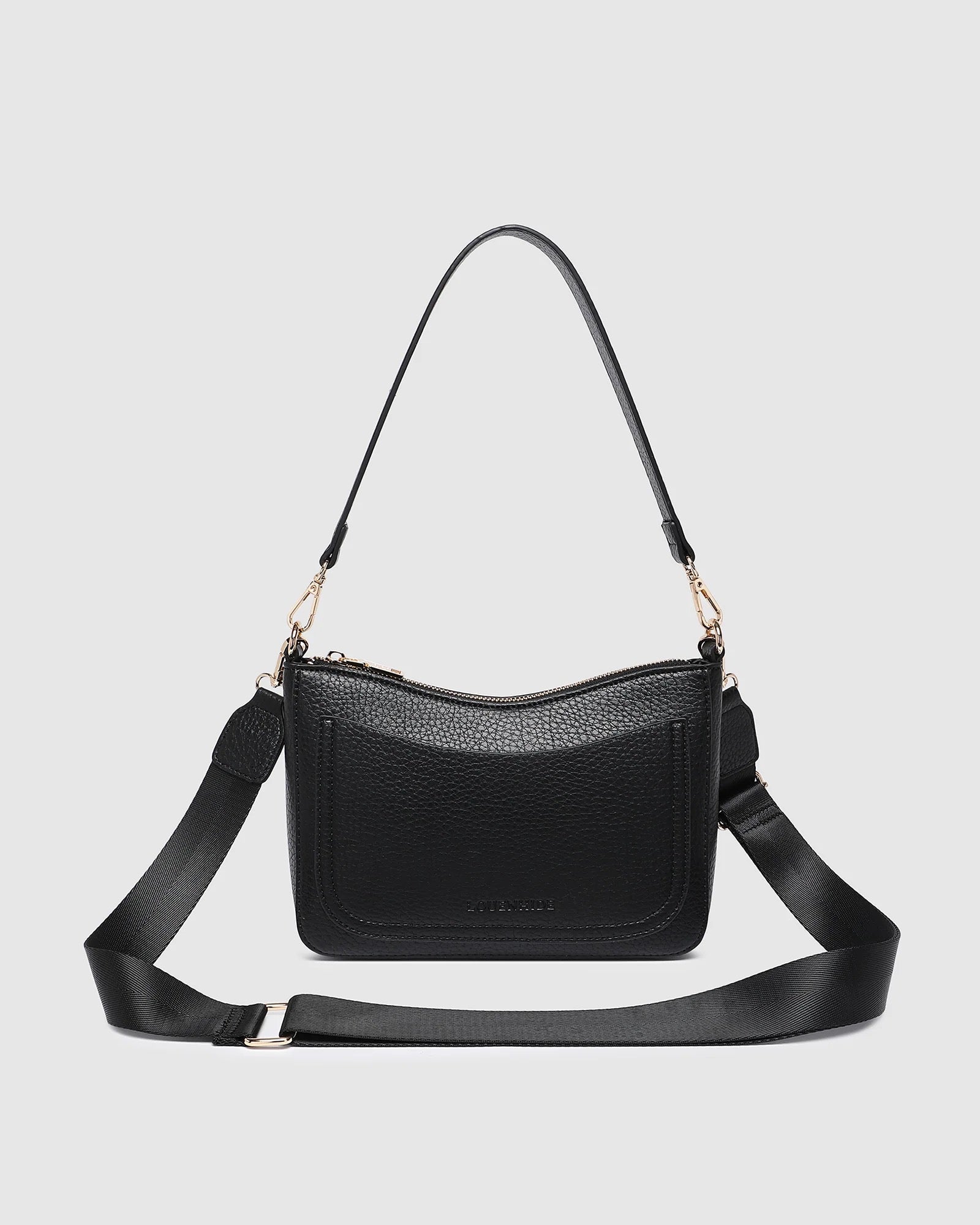Linda Women's Crossbody Bag - Stylish & Lightweight Black Shoulder Purse for Everyday Use, Travel & Shopping