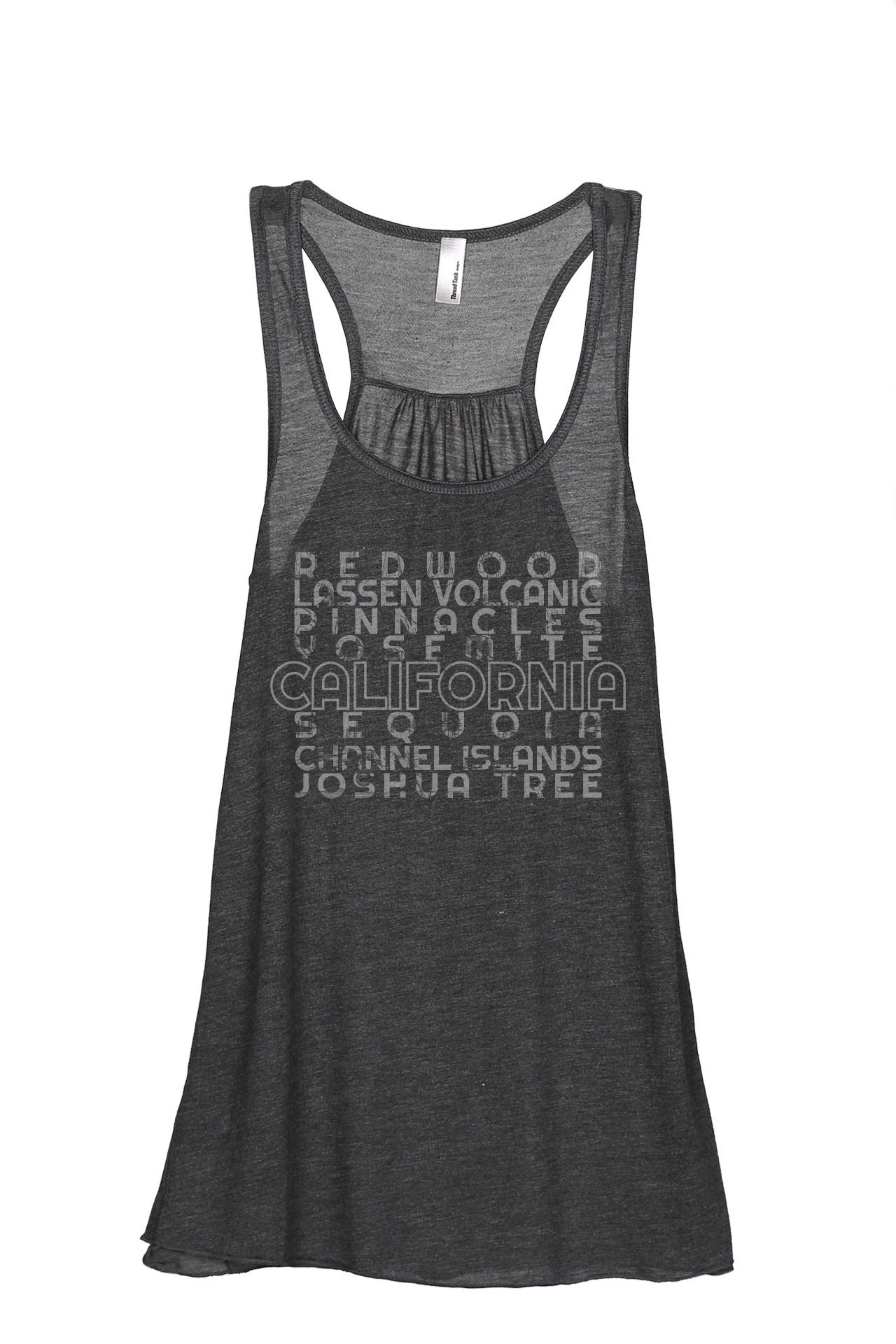 California National Parks Women's Sleeveless Flowy Racerback Tank Top - Hiking & Outdoor Summer Travel Fashion
