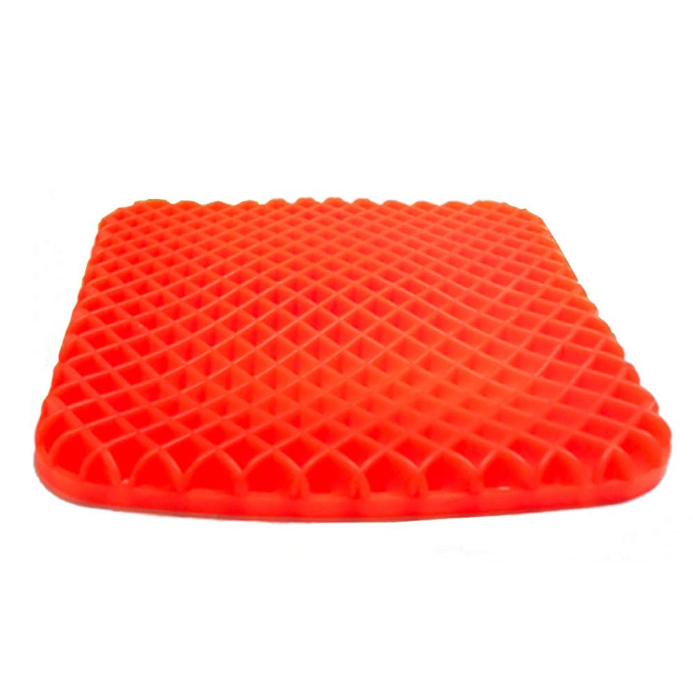 Gel Seat Cushion for Wheelchair & Car - Cooling Gel Pad with Ventilation for Home, Office, and Travel - Relieve Pressure & Stay Comfortable for Long Sitting