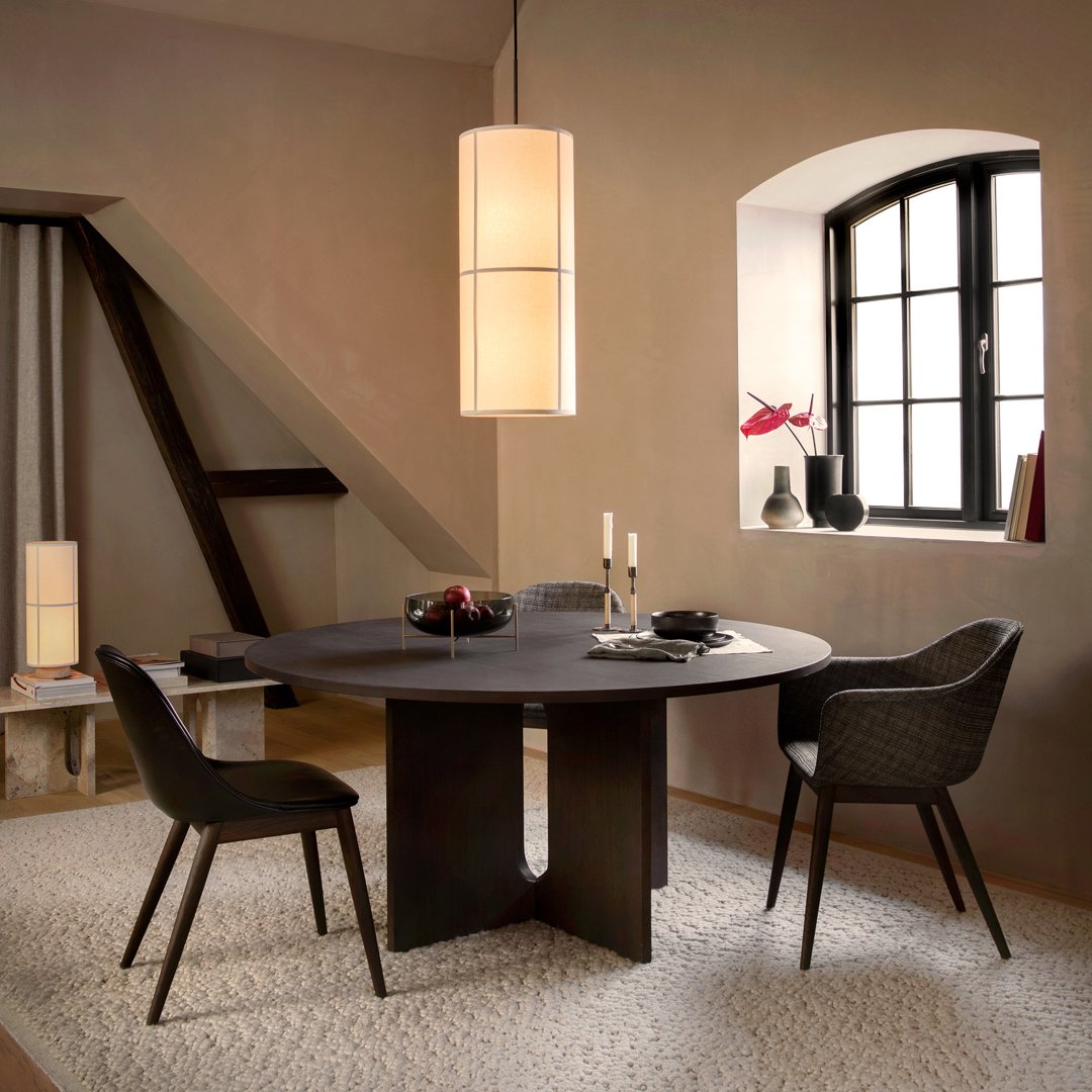 Stylish Androgyne Dining Table - Modern & Versatile for Kitchen, Dining Room, or Office | Perfect for Small Spaces & Entertaining Guests
