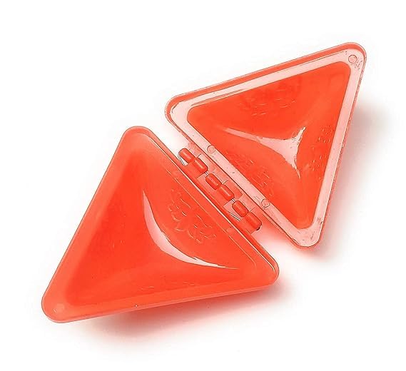 GIRLYZ Attire Plastic Samosa Dough Press Set - Gujiya/Gujia Maker Mould for Homemade Karanji & Dumplings (2-Pack) - Perfect for Indian Snacks, Party Cooking & Family Gatherings
