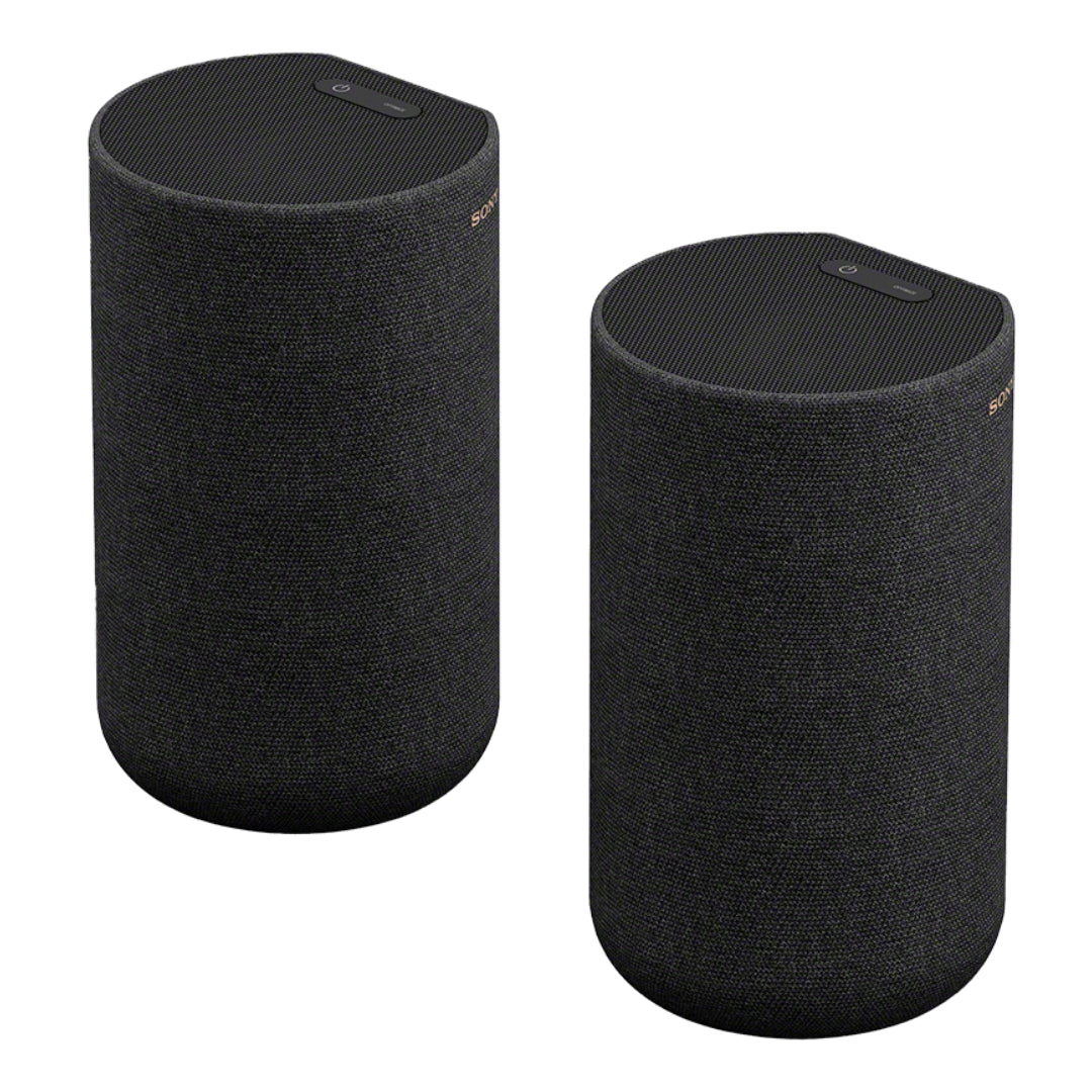 Sony SA RS5 Wireless Rear Speakers - Compatible with Select Soundbars for Immersive Home Theater & Surround Sound Experience