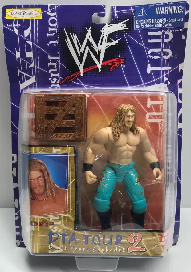 1999 WWF Jakks Pacific DTA Tour Series 2 Edge Action Figure - Exclusive Collectible Wrestling Toy for Display & Play