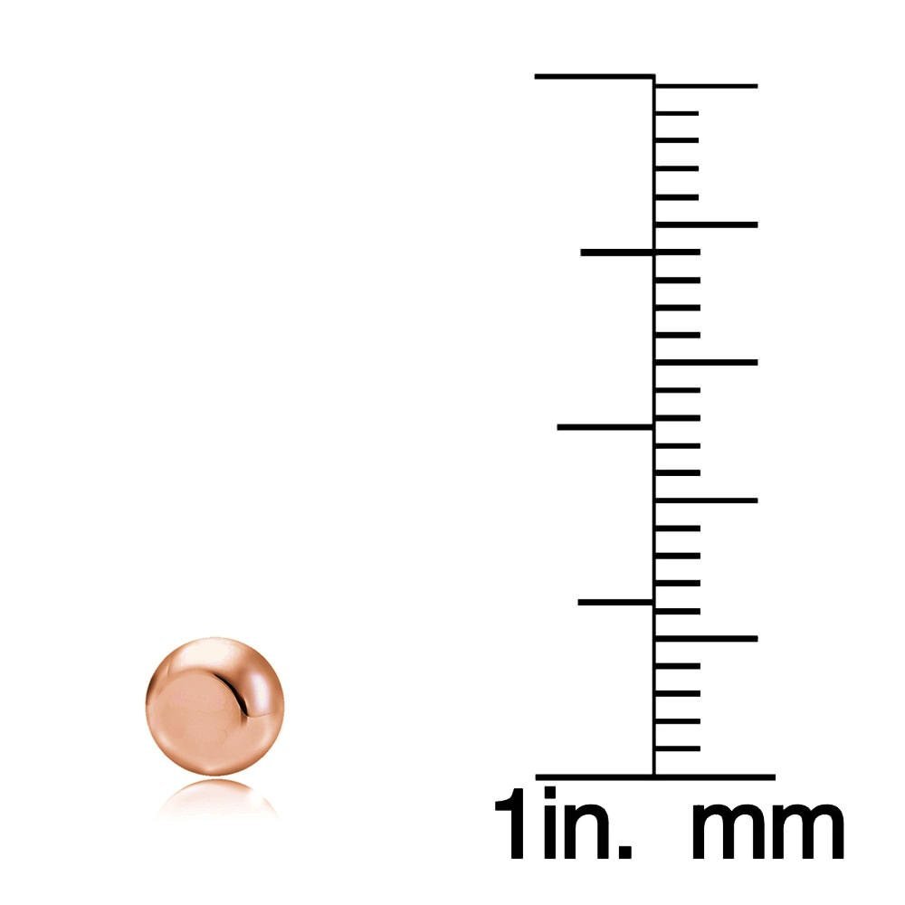 Sterling Silver Polished Bead Stud Earrings for Women - Minimalist Elegant Jewelry for Everyday Wear, Parties & Gifts