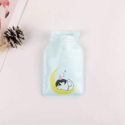 Cute Animal Hot Water Bottle with Cover - Portable Hand Warmer for Winter, 15x9.6cm Soft Hot Water Bag (Cat/Dog/Pig Design) - Perfect for Cold Nights, Office Use & Pain Relief