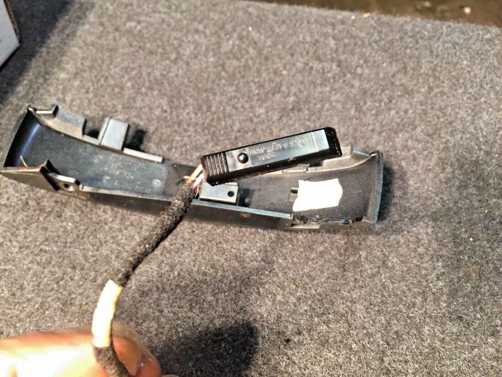 2002-2005 BMW 745i E65 Center Console Trim Cover Panel with Light Harness - OEM Replacement Part - Perfect for Interior Upgrades & DIY Repairs