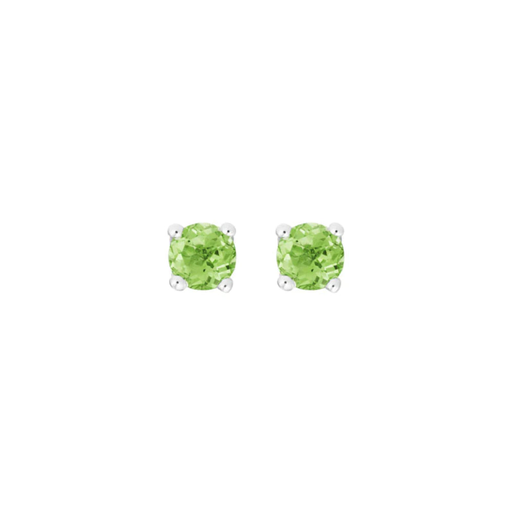 14K Gold Gemstone Stud Earrings for Women - Dainty & Elegant Jewelry Gift for Birthday, Anniversary, Valentine's Day - Perfect for Everyday Wear & Special Occasions
