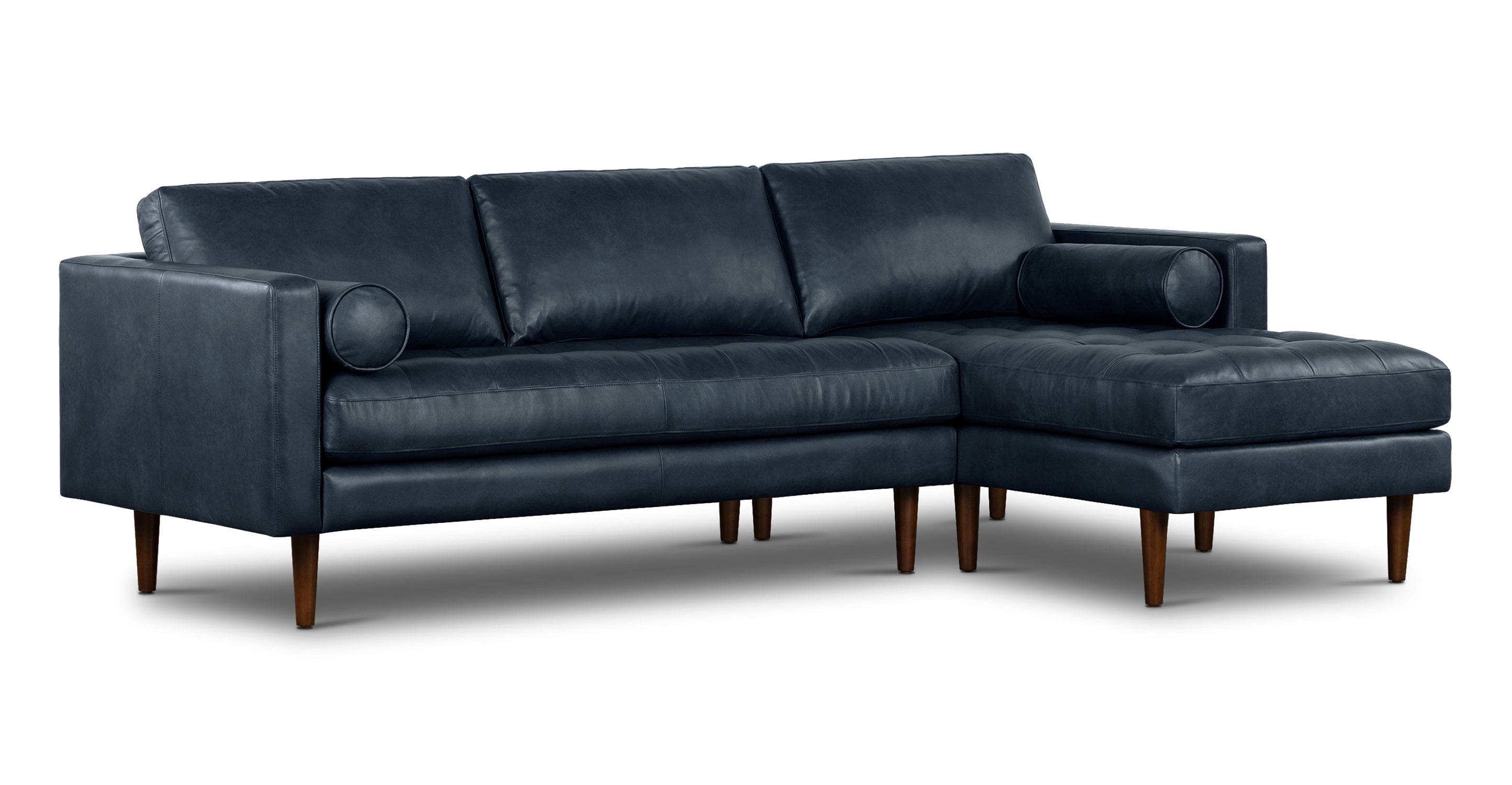 Napa Right Facing Sectional Sofa - Modern L-Shaped Couch for Living Room, Family Room & Home Theater | Comfortable Upholstered Furniture with Premium Fabric