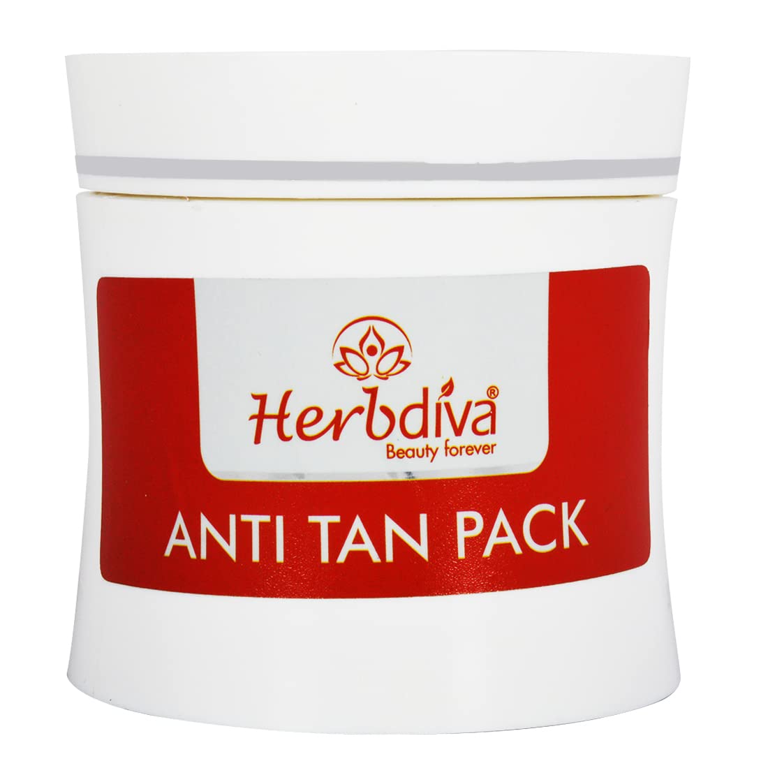 Herbdiva Anti-Tan Face Pack 250ml - Enriched with Clove Oil & Milk Protein for Tan Removal & Skin Brightening | Natural Beauty Treatment for Glowing Skin | Perfect for Daily Skincare & Sun Damage Repair