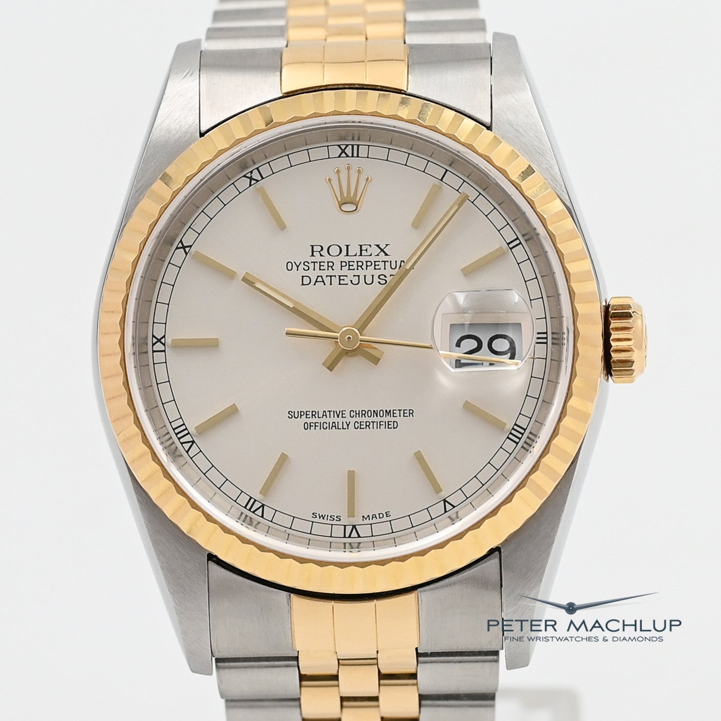 Rolex Datejust 36 Stainless Steel Watch - Classic Automatic Men's Timepiece with Date Window - Perfect for Business, Formal Events & Luxury Gift Giving