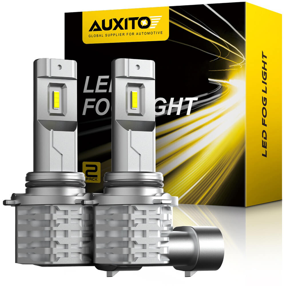 1999-2000 Ford F-350 Super Duty LED Fog Light Bulbs - 9006/HB4 6500K White - Upgrade Headlight Replacement for Better Visibility in Rain & Fog