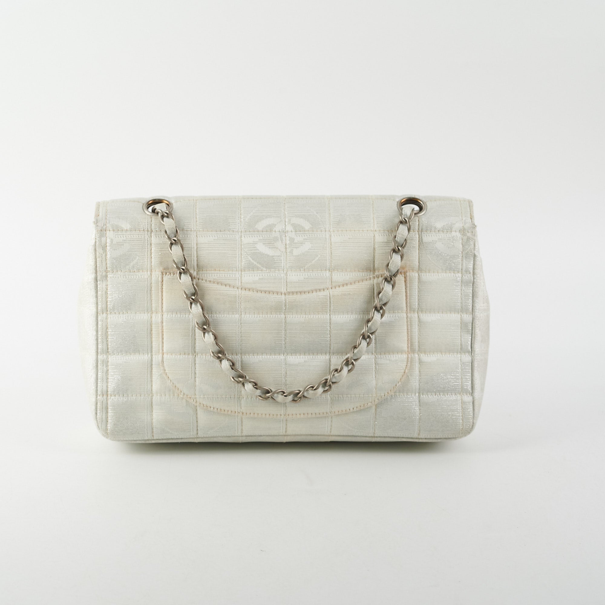 Chanel New Travel Line Chain Shoulder Bag Silver - Luxury Crossbody Purse for Women, Perfect for Travel, Date Night & Everyday Use
