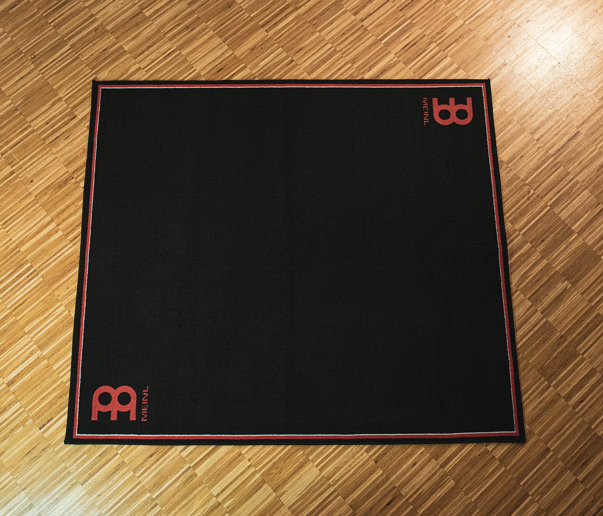 Drum Rug Mat 63x55 Inches - Heavy Duty Tightly Woven Carpet for Drum Kits & Stands - Non-Slip Rubber Backing - German Design - Perfect for Home Studios & Live Performances